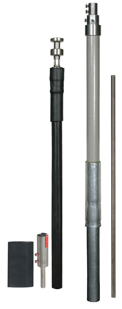 Conducteur HVI de Dehn avec tube de support et tige terminale d'air - 819326