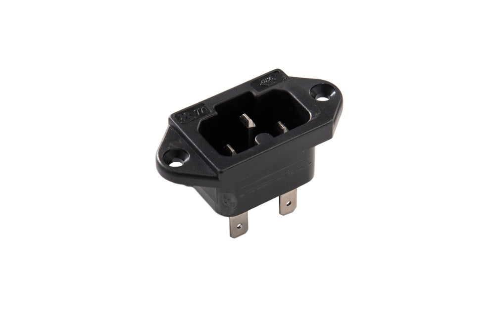 Martin Kaiser MK IEC Inlet Appliance Plug C16A Earthing Terminal6.3 - 771/63/sw [100 Pieces]