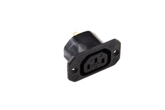MK C13 IEC Socket With Ground Terminal 10A 70C Black - 796/SW [5 Pieces]