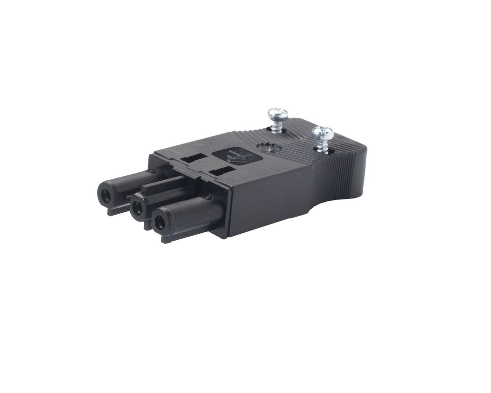 Martin Kaiser AC166 3-Pole Installation Socket 16 Amp Female Black - 1161/sw [5 Pieces]