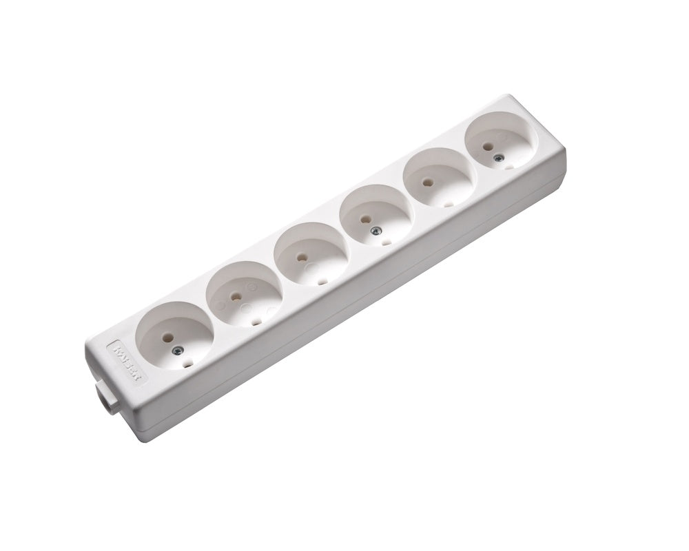 Martin Kaiser 6-Way Unearthed Socket Arctic White - 1061/kws [20 Pieces]