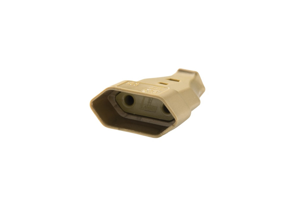 Martin Kaiser EuroCoupling Socket 2.5A Without Earthing Contact - 861/go [50 Pieces]