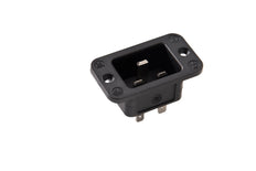 Martin Kaiser C20 70 degrees IEC Inlet Appliance Plug With Earthing Contact - 767/63/sw [50 Pieces]
