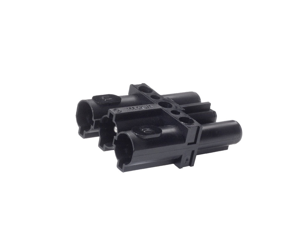 Martin Kaiser AC 166 3-Pole Black Coupling Connector - 1157/sw [5 Pieces]