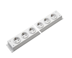 Martin Kaiser Power Outlet Strip 12-Way 90 Degrees Without Switch - 1002/12ws [10 Pieces]