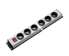 Martin Kaiser 10-Way Power Strip With Earthing Contact And Switch - 1001/10l-sw [10 Pieces]