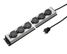 Martin Kaiser Power Outlet Strip 6-Way With Cover And 1.5m Cable - 1059ZL4l-sw15 [10 Pieces]