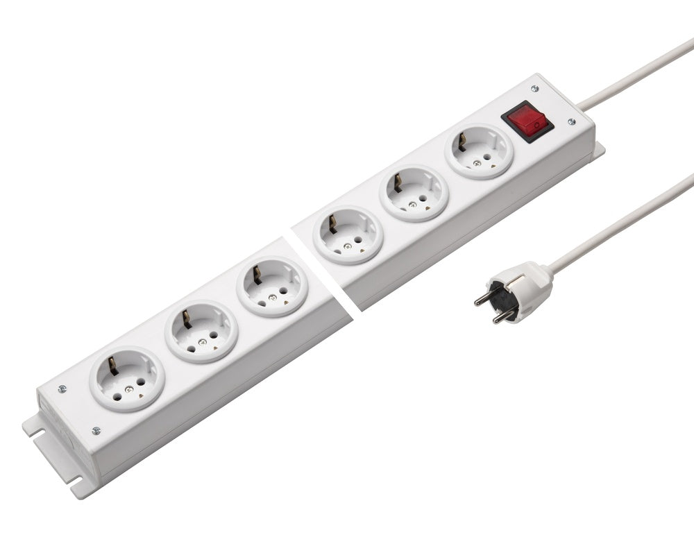 Martin Kaiser 8-Way Power Outlet Strip With Switch And 1.5m Cable - 1001ZL8WS15 [10 Pieces]