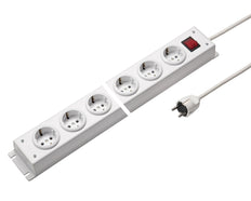 Martin Kaiser 8-Way Power Outlet Strip With Switch And 1.5m Cable - 1001ZL8WS15 [10 Pièces]