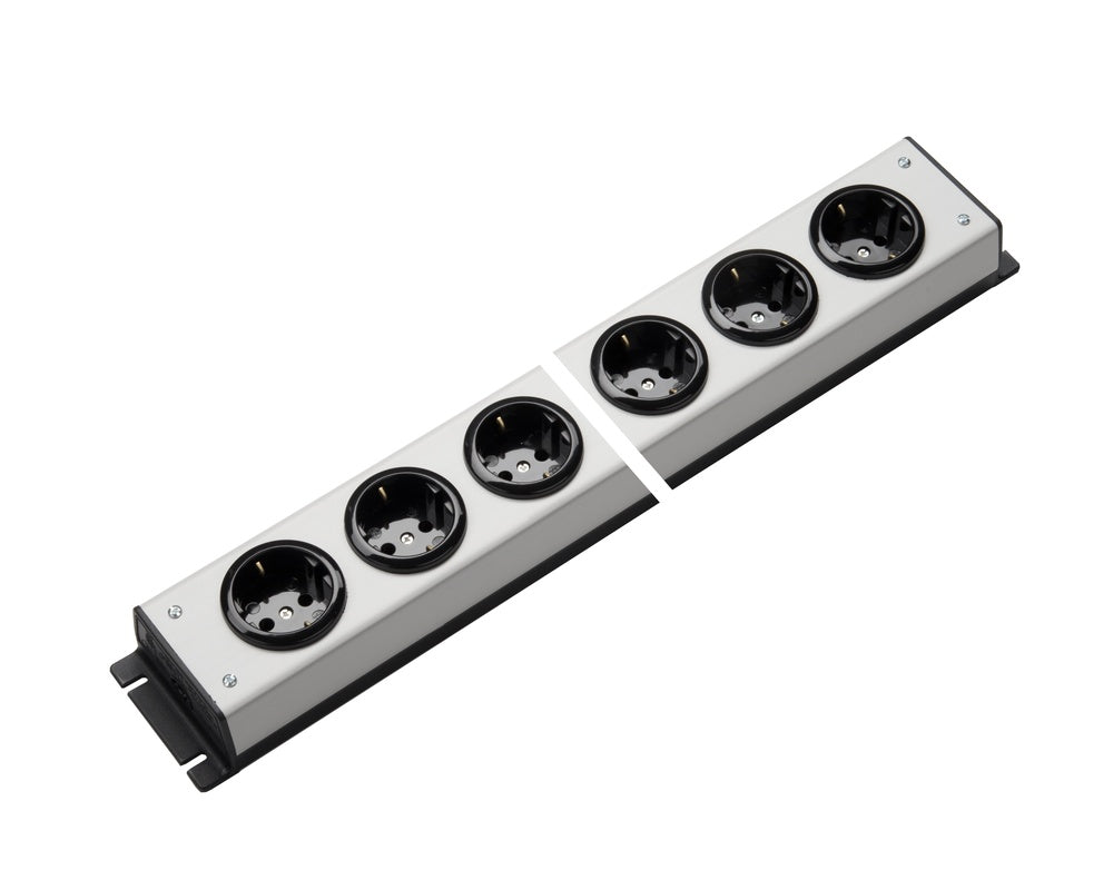 Martin Kaiser Bloc multiprises 8 voies avec contact de mise à la terre - 1002/8l-sw [10 Pièces]