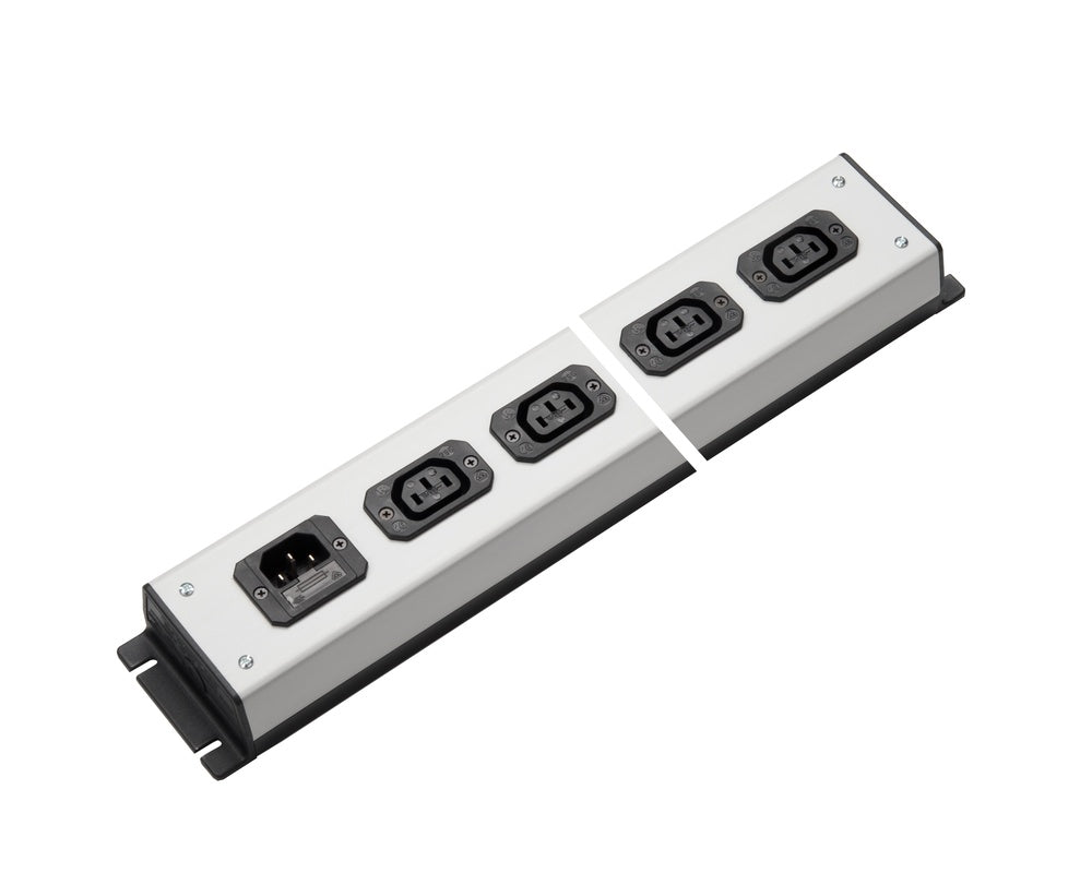 Martin Kaiser 8-Way Power Outlet Strip IEC Socket C13 70 Degree - 1026/8l-sw [10 Pieces]