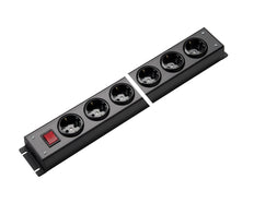 Martin Kaiser Power Outlet Strip 8-Way Black With Switch - 1001/8sw [10 Pièces]