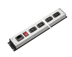 Martin Kaiser Power Outlet Strip 6-Way C13 With Switch - 1025/6l-sw [10 Pieces]