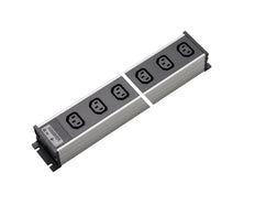 Martin Kaiser 10-Way Power Strip IEC Socket C13 70 Degrees 10Amp - 1122/10l-sw [10 Pieces]