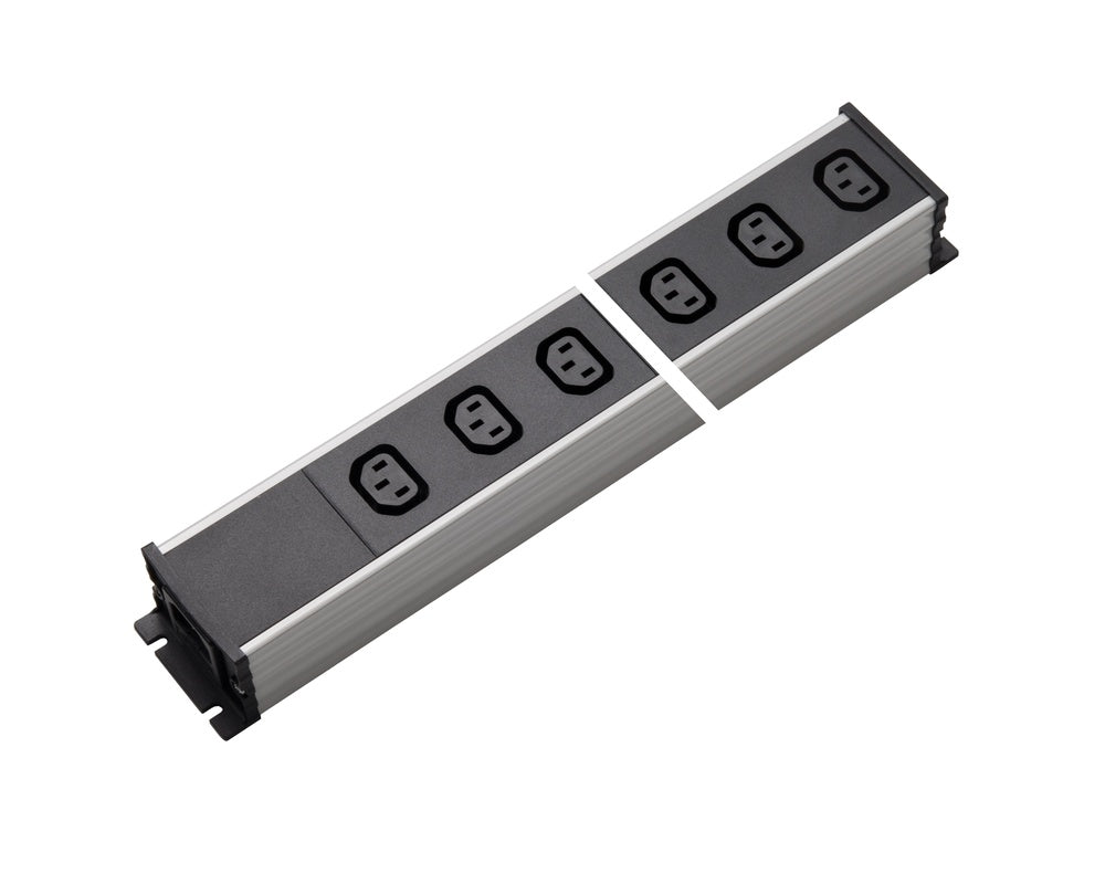 Martin Kaiser 8-Way Power Outlet Strip IEC C13 No Switch - 1126/8l-sw [10 Pieces]