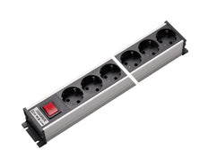 Martin Kaiser Aluminium Power Outlet 4-Way Switch Earthing Strip - 1301/4sw [10 Pieces]