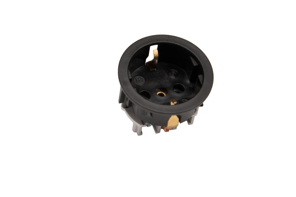 Martin Kaiser 1-Way Flush-Fitting Socket With Earthing Contact IP20 Black - 391/2/sw [50 Pieces]