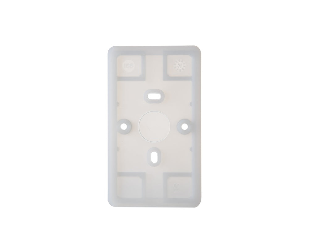 Martin Kaiser Assembly Plate For Rectangular Wall Socket - 831/natur [80 Pieces]