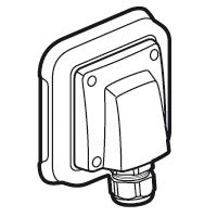 Legrand Plexo IP55 Sortie de câble ISO32 intégrée - 069850