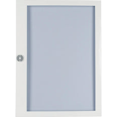 Eaton Flush Mounted Transparent Steel Sheet Door With Profi Line Handle - 285228