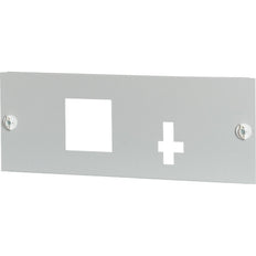 Eaton Front Plate Steel 1xNZM1+XFI Horizontal 200x800mm - 174378