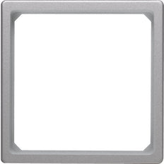 Hager Berker Anneau d'adaptation pour plaque centrale Alu Look - 11096074
