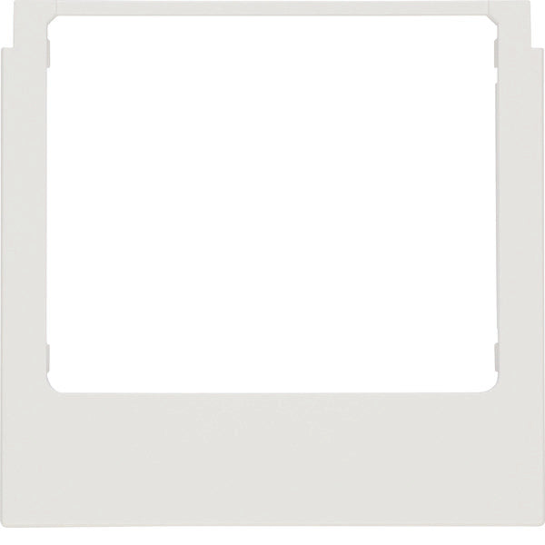 Hager Berker Design Frame Angular Polar White Glossy - WD1221 [2 pieces]