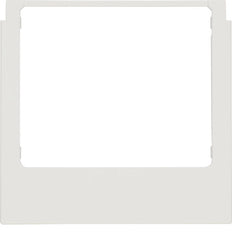 Hager Berker Design Frame Angular Polar White Glossy - WD1221 [2 pieces]