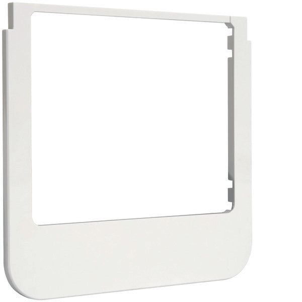 Hager Berker Design Frame - Rounded - Polar White Shiny - WD1121 [2 pieces]