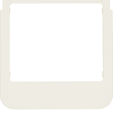 Berker Design Window Rounded White Shiny - WD1112 [2 pieces]