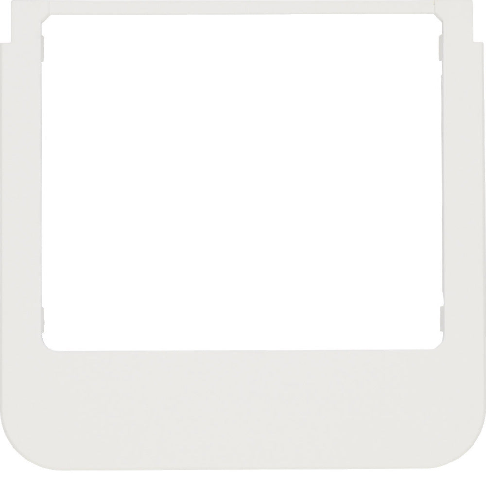 Hager Berker Design Frame Rounded Polar White Matte - WD1111 [2 pieces]