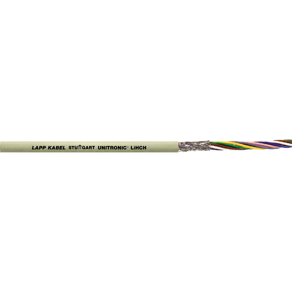 Unitronic LiHCH 3x0.75 Halogène Libre Câble De Signal - 0037703 [20 Mètres]