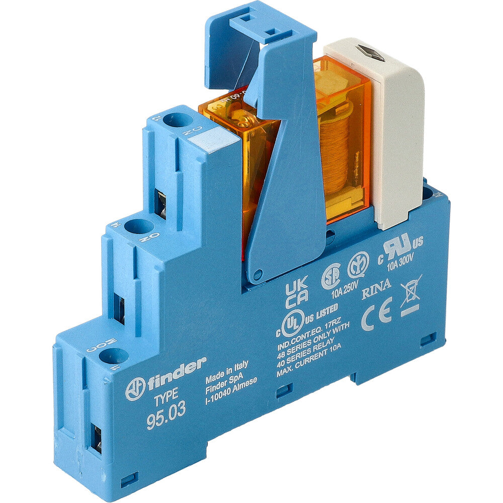 Module De Relais D'Interface Finder 24 V CA 10 A Contact CO Simple - 48.31.8.024.0060