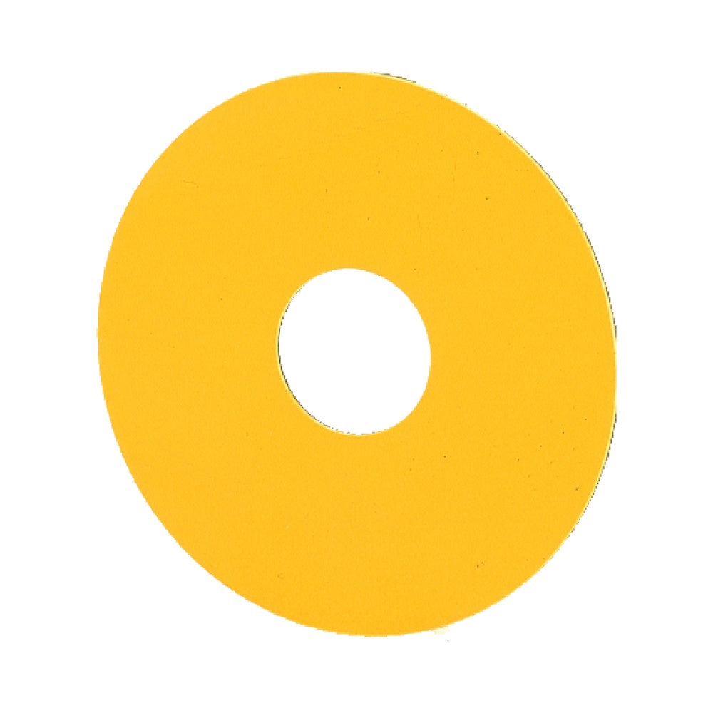 Étiquette D'Arrêt D'Urgence Eaton M22-XAK 90mm Jaune - 216464