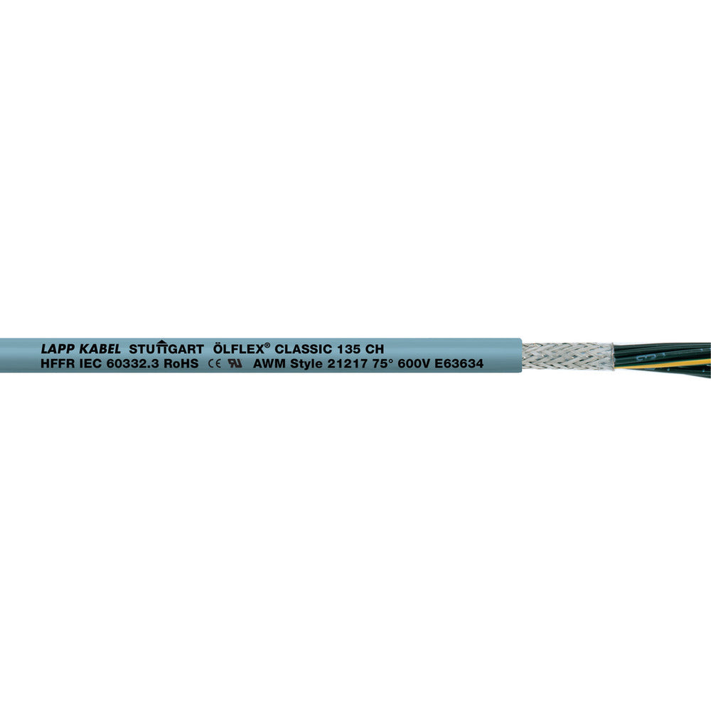 ÖLFLEX Classic 135 CH 5G1.5 Shielded Control Cable - 1123311 [5 Meters]