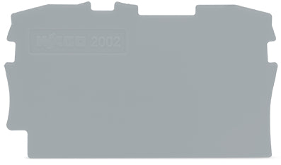 Wago TopJob S Fin Et Plaque Intermédiaire Grise - 2002-1291 [20 Pièces]