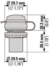 Interface De Bulkhead En Titane USB 3.0 Type A - 147539