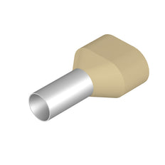 Ferrule À Deux Fils 10mm² Cuivre Électrogalvanisé - 9004940000 [20 Pièces] [40 Pièces]