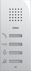 Gira Système 55 Station Murale Pure Blanche - 125003
