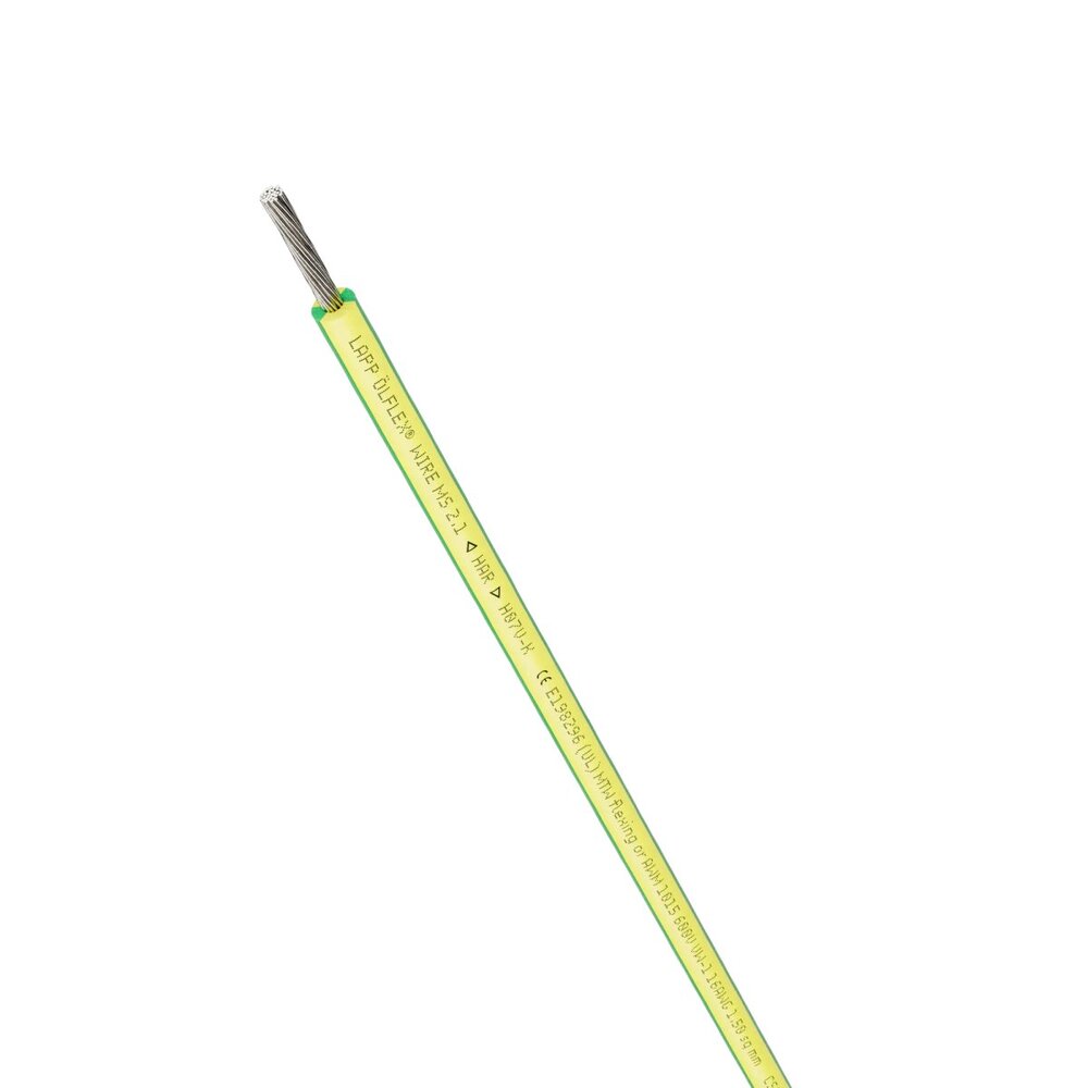 Multi-Standard SC 2.1 Câble Monocore 50mm² Vert Jaune - 4161200 [2 Mètres]