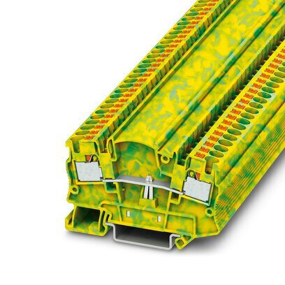 Phoenix Contact Push-In Bloc De Jonction De Terre PTMED 4-PE - 3212154
