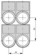 Eaton RMQ Titan Étiquette De Démarrage Porte-Étiquette M22S-ST-GB1 - 216495 [5 Pièces]