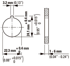 Eaton M22S-ST-D12 Hand 0 Auto Label Carrier - 216493 [5 Pieces]