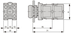 Eaton M22-CLED-B Module De Lumière Signal LED Bleue - 218061