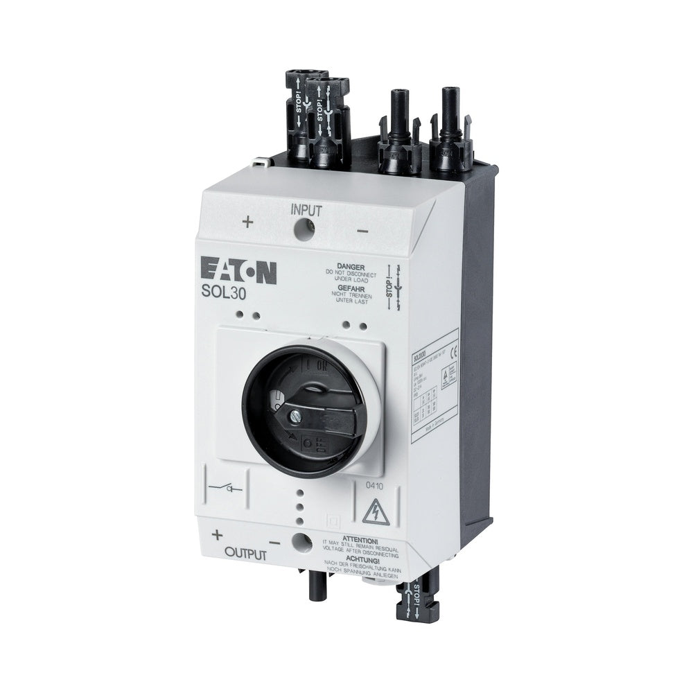 Eaton 30A DC Switch Disconnector With Dual MC4 - 120922