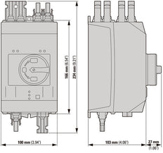 Eaton 30A CC Interrupteur Déconnecteur Avec Double MC4 - 120922