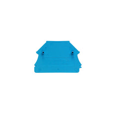 Plaque D'Extrémité De Terminal Bleu 44mm X 1.5mm - 1060080000 [10 Pièces]