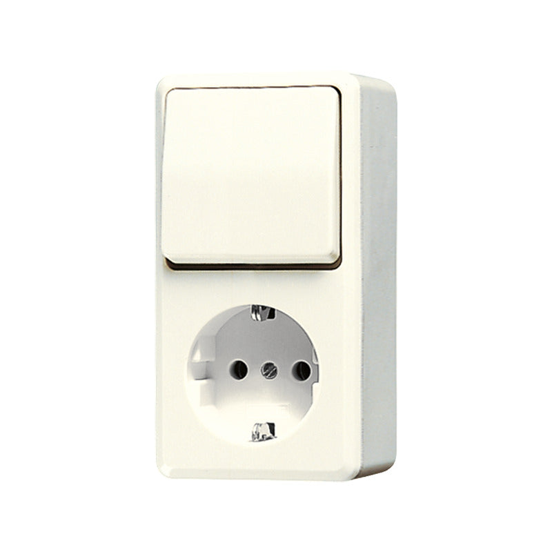 Jung Ap600 Interrupteur Prise Combiné Blanc - 676A