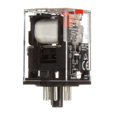 Omron MKS Relais DPDT 8 Broches Avec LED Et Bouton De Test - MKSN8487M
