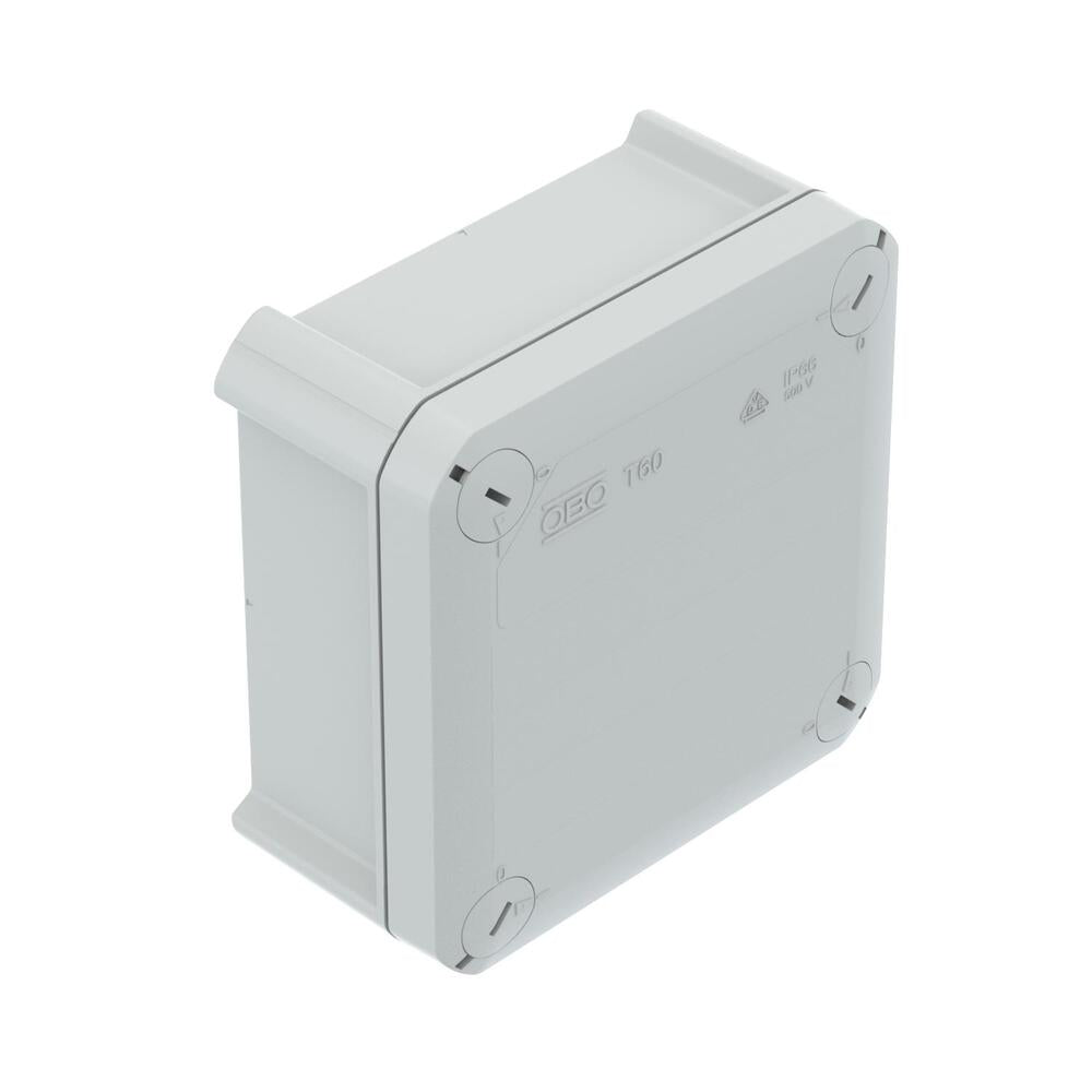 Boîte De Jonction Carrée IP66 114x114x57mm PP - 2007239 [5 Pièces]